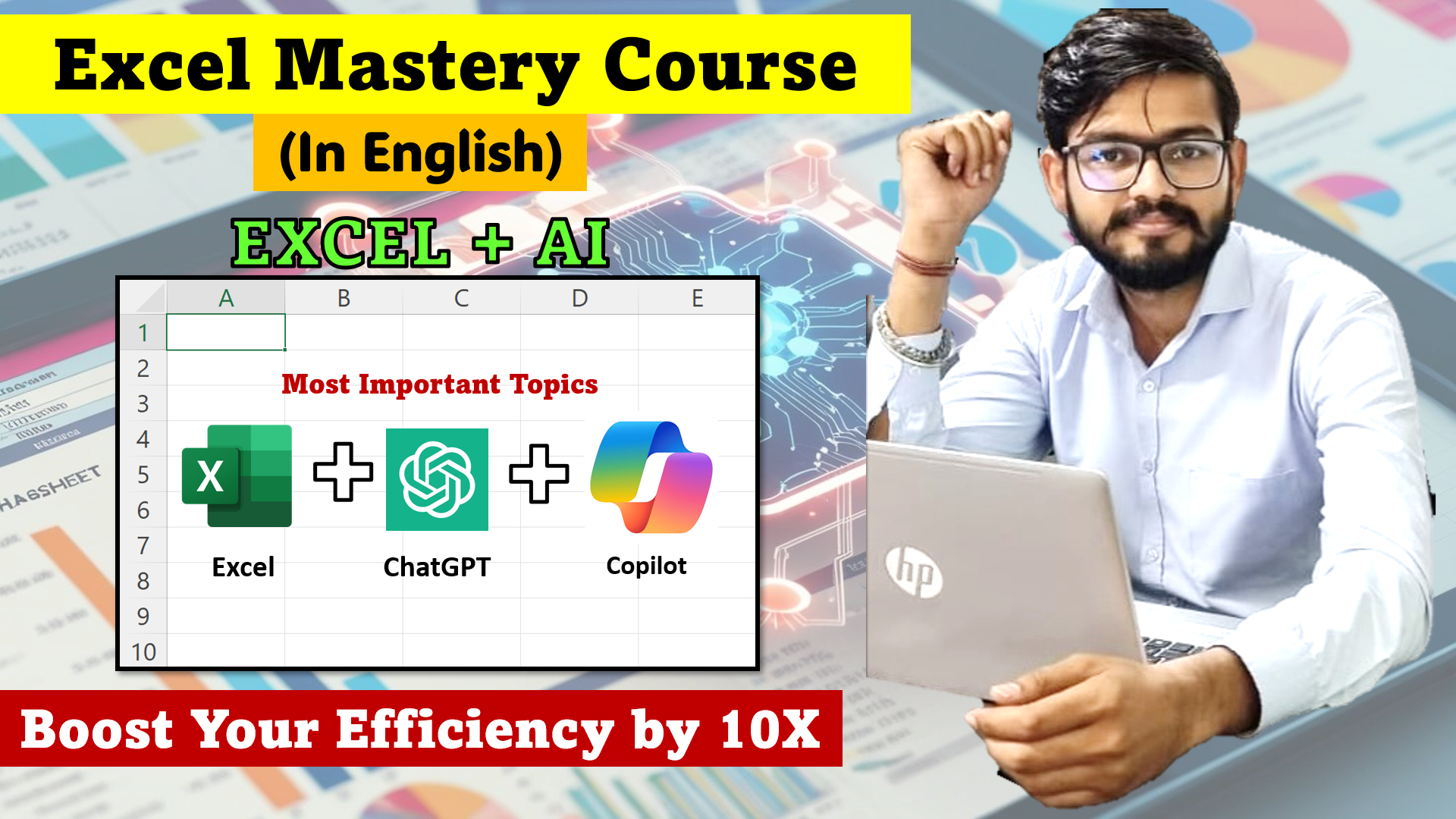 Excel Mastery Course (AI Tools: ChatGPT and Copilot)
