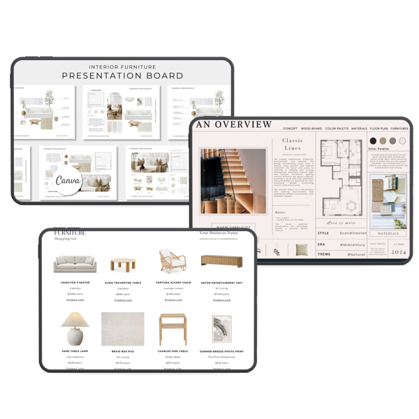 Interior Design Presentation Pack