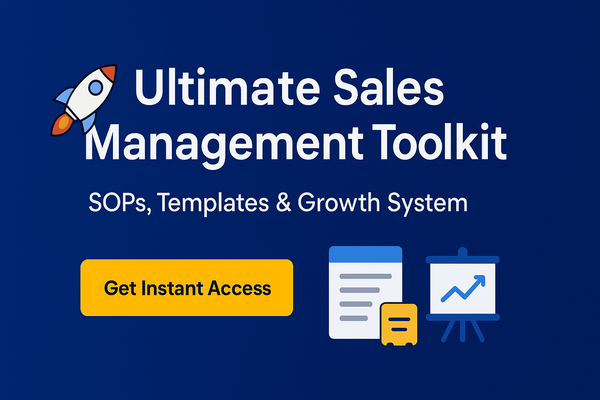 Sales Tool Kit Examples Ultimate Sales Management Toolkit – SOPs, Templates & Growth System 🚀