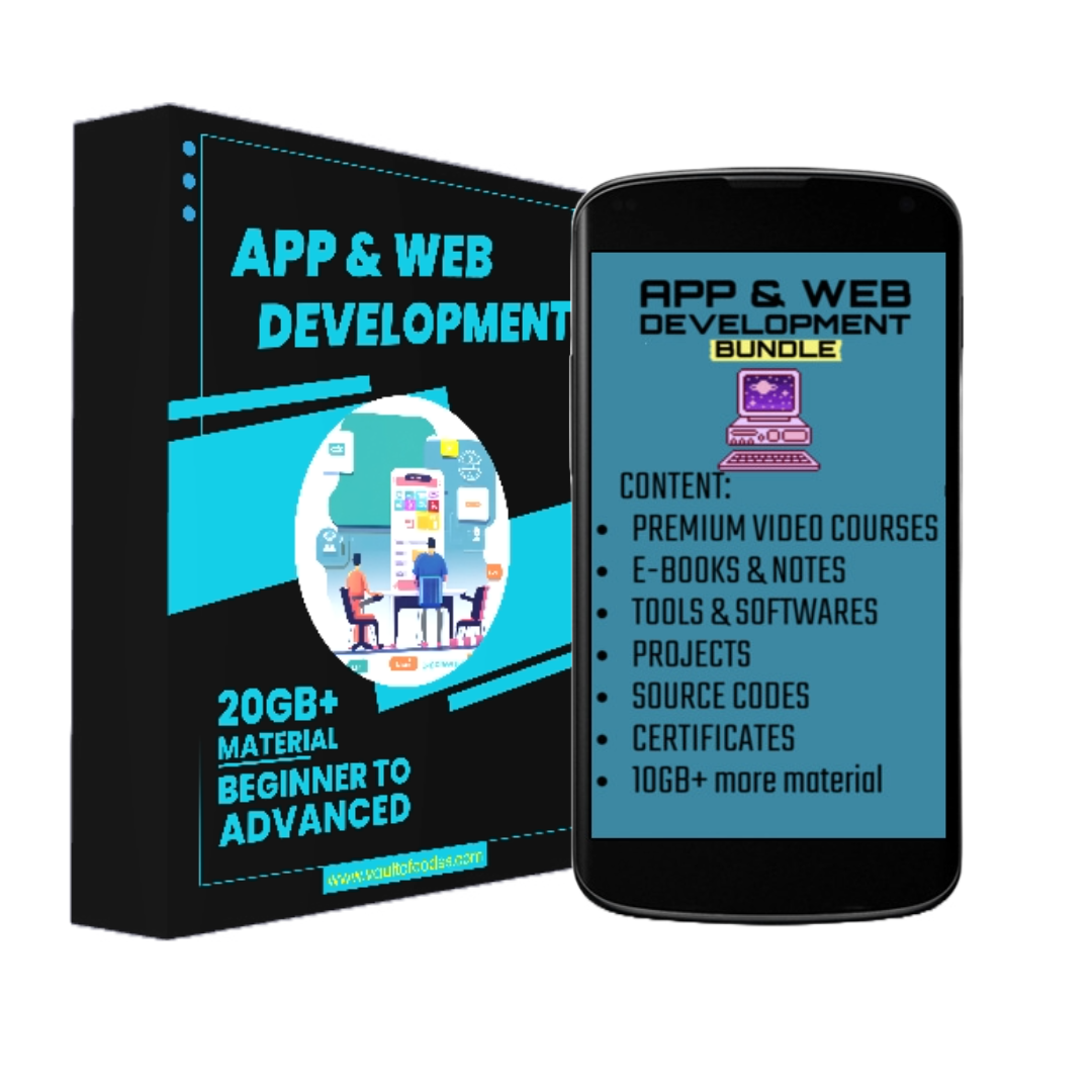 App For Web Development APP & WEB DEVELOPMENT BUNDLE