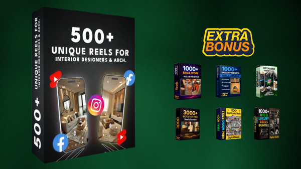500+ Unique Interior Design Reels