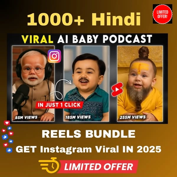 1000+ Ai Baby Reels Bundle