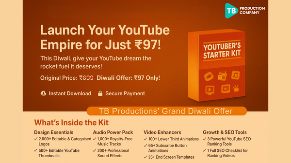 The Ultimate YouTuber’s Starter Kit Bundle