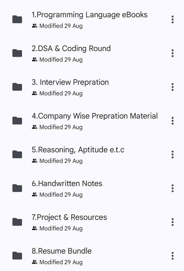 Placement Preparation Kit