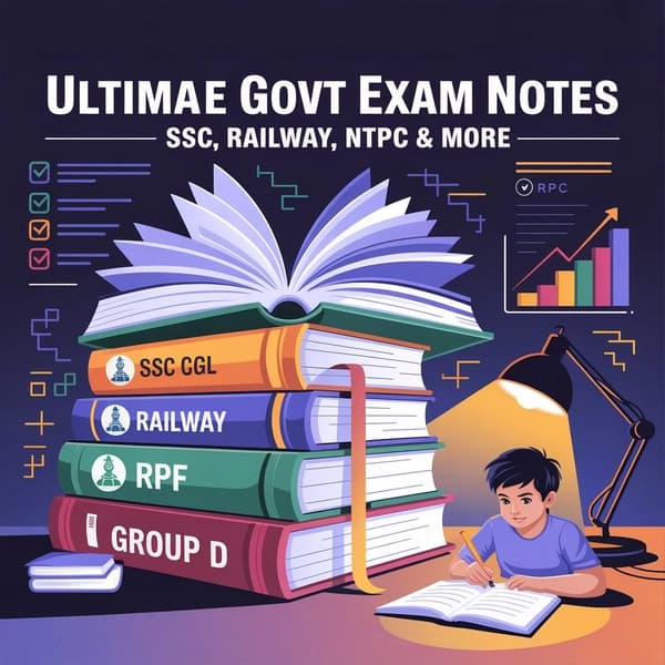 Get all notes for ssc railways etc