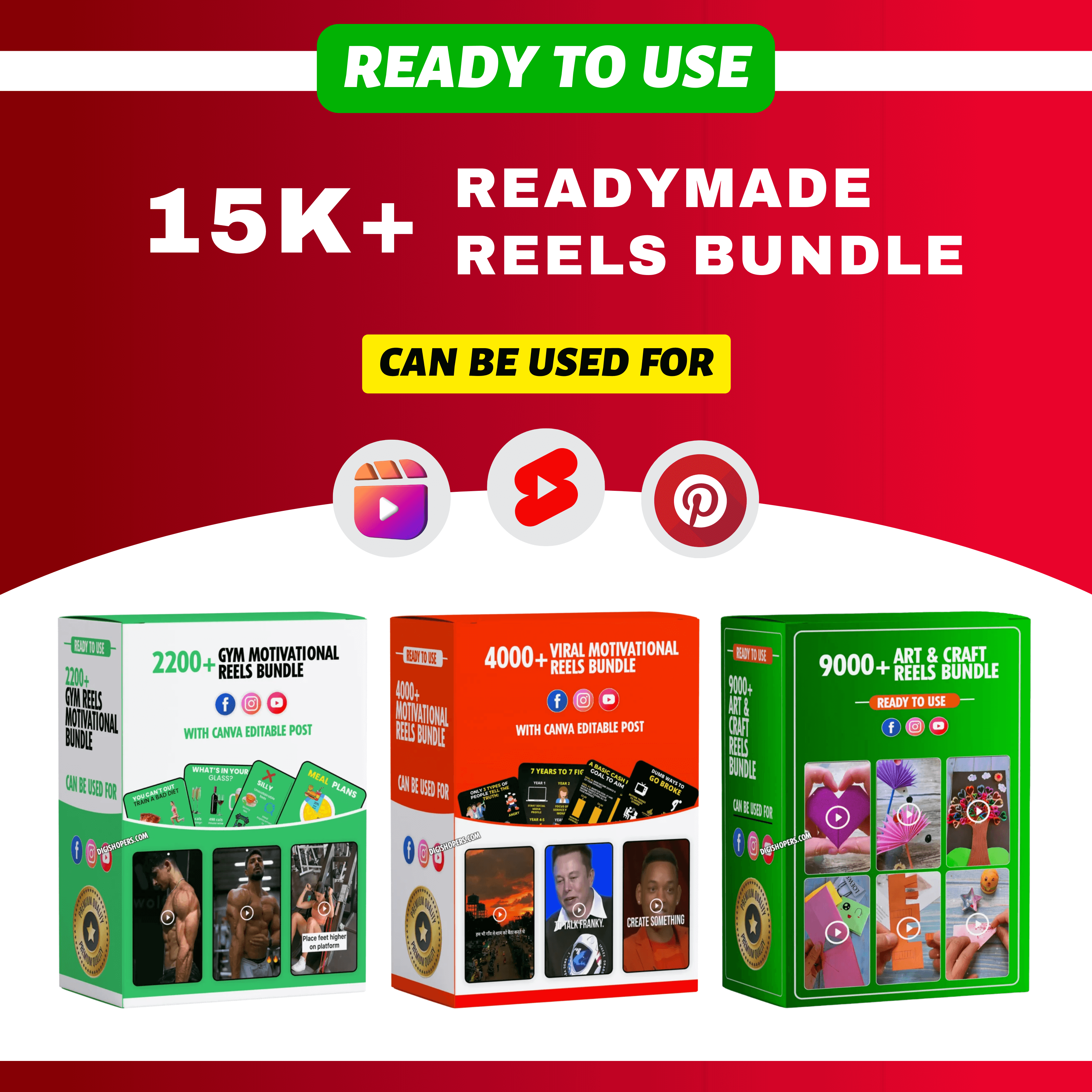 Largest Reels Bundle Lifetime Access