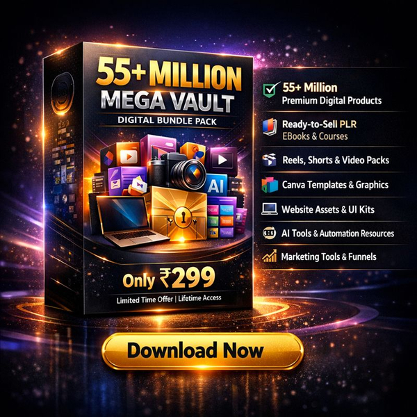The Ultimate 55+ Million Digital Product Mega Bundle