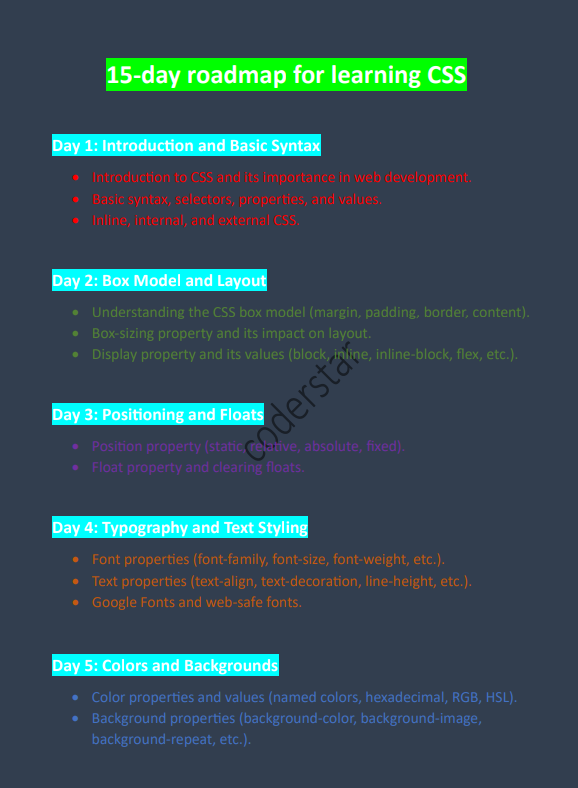 Css 1st Frontend Development Bundle