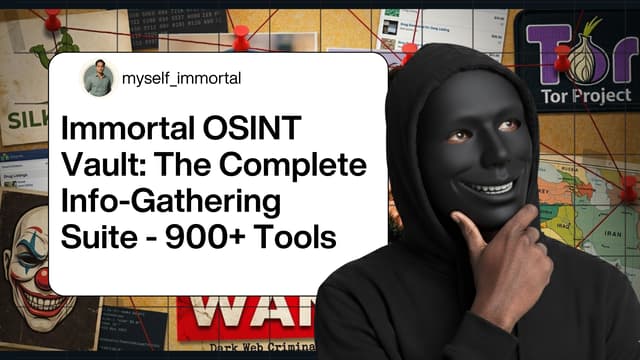 OSINT Vault 900+