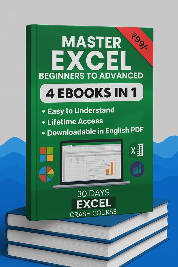 4 eBooks for Beginning of Excel In English PDF