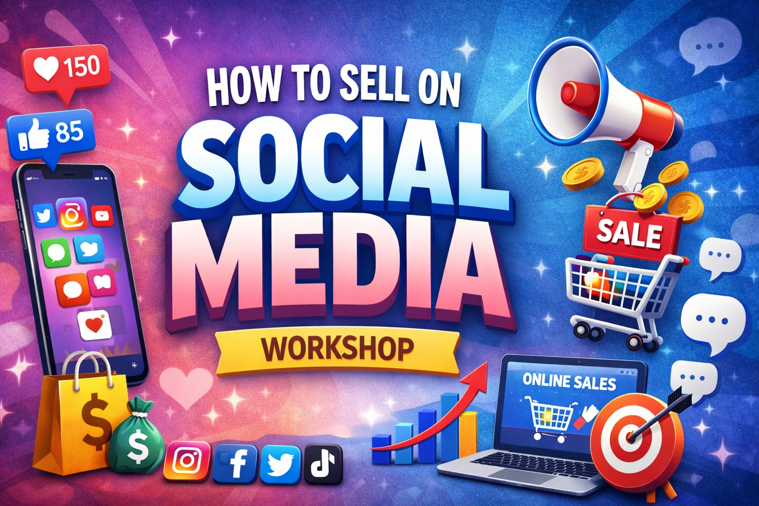 How to Sell on Social Media in collab with Wcommerce