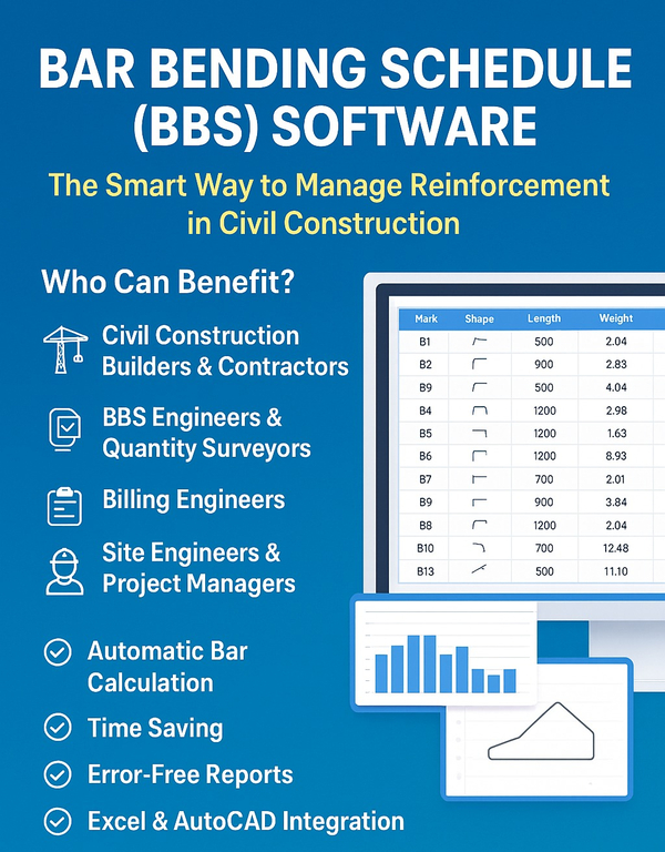 Bar Bending Schedule (BBS) Software