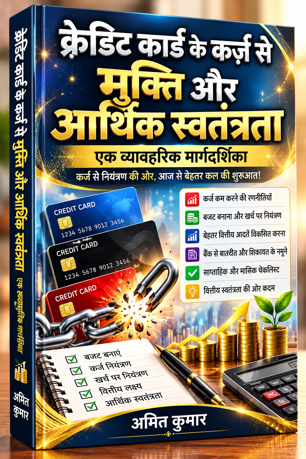 क्रेडिट कार्ड के कर्ज़ से बाहर निकलें eBook cover