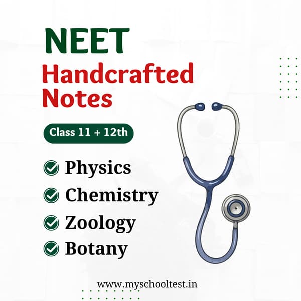Neet Notes NEET Handcrafted Notes by Experts