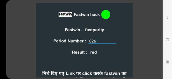 Fastwin Hack APK (100% Working) 2024