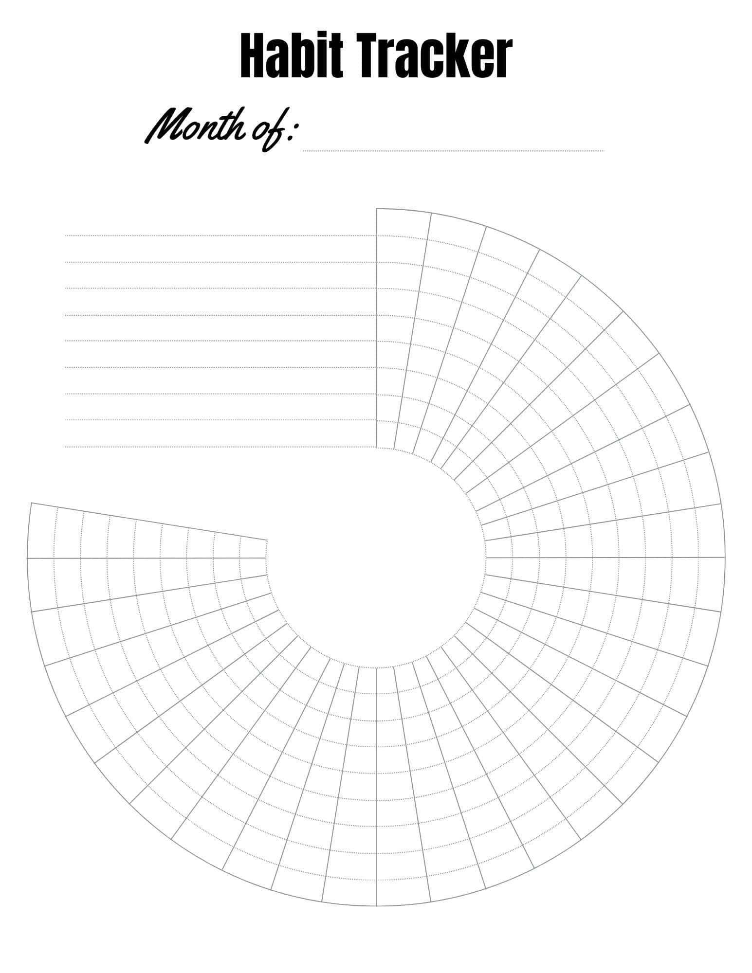 habit tracker