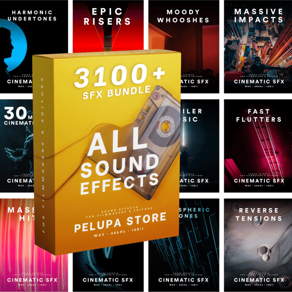3100+ Sound Effects Mega bundle For Video Editor | Filmmakers