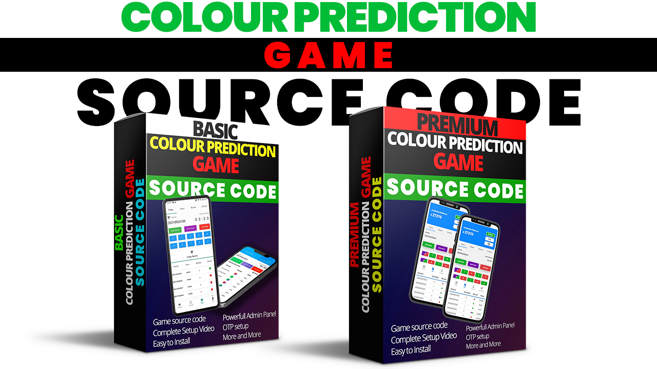 Colour prediction game source code