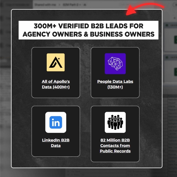50 Crore+ Verified USA Businesses Leads Database (Lifetime Access)
