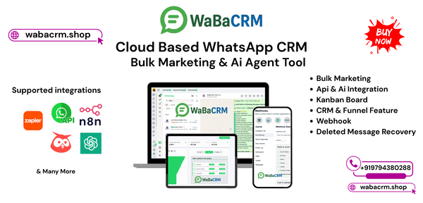 WabaCRM : BUY Waba CRM Source CODE