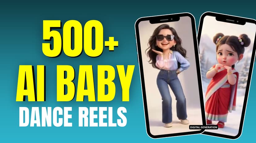 500+ AI Baby Dance Reels Bundle