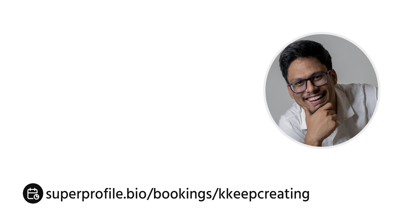 Book a 1:1 session with Karan Jha