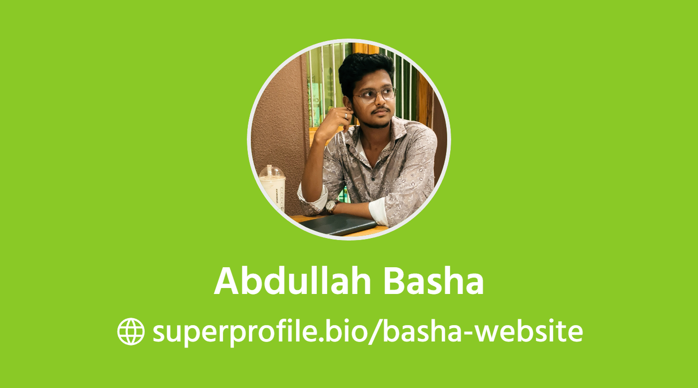Abdullah Basha | SuperProfile