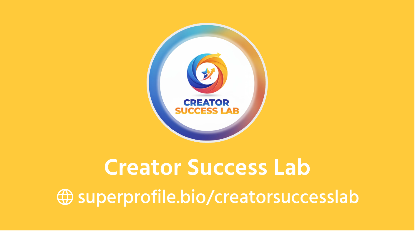 Creator Success Lab | SuperProfile