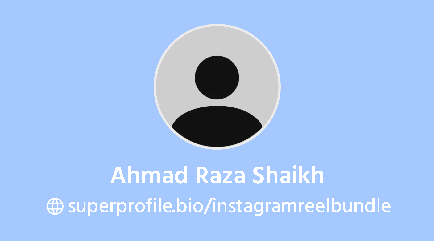Ahmad Rara Ahmad Raza Shaikh | SuperProfile