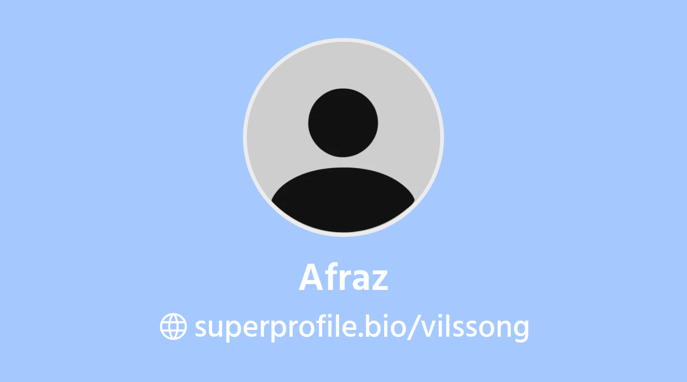 Afraz | SuperProfile
