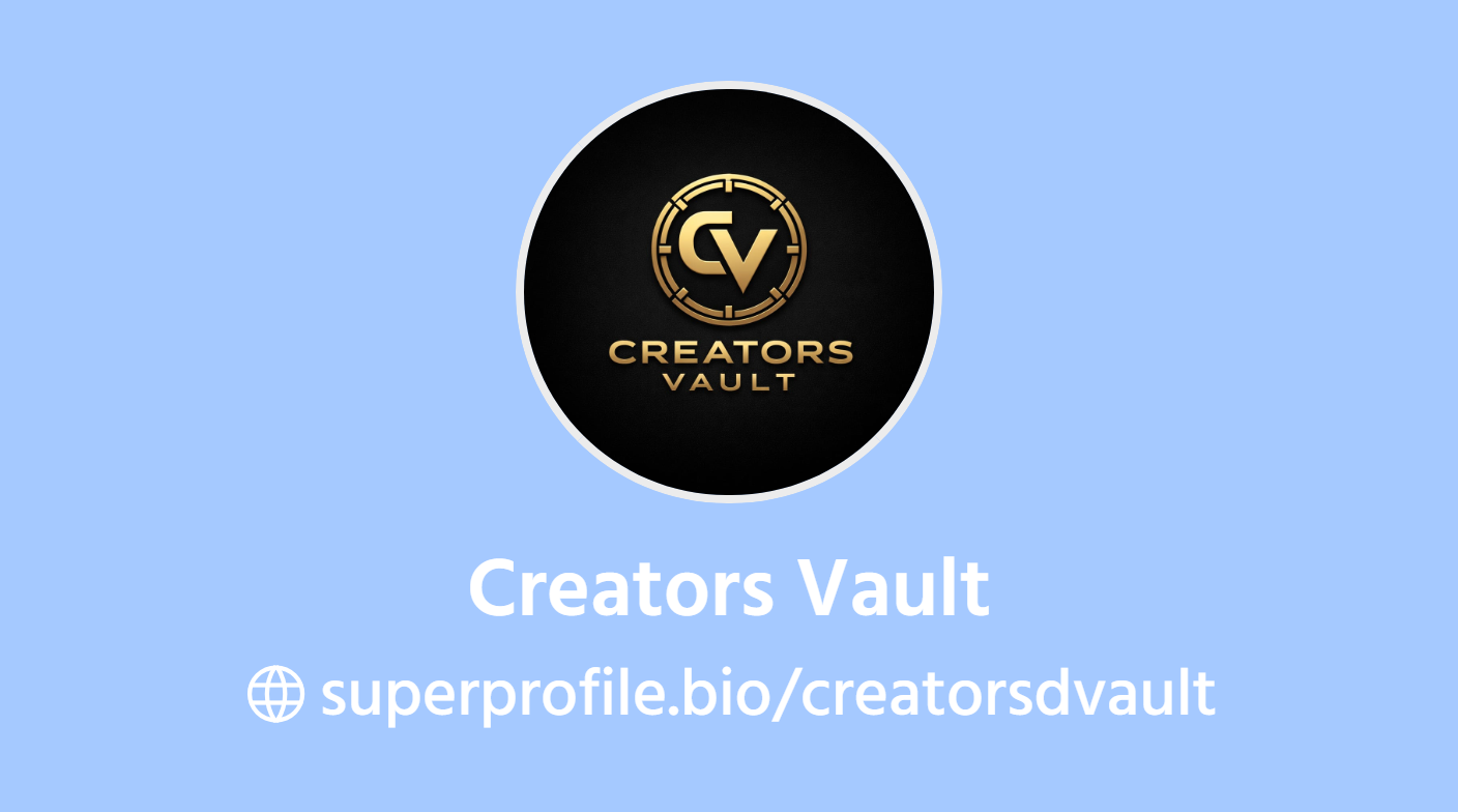 Creators Vault | SuperProfile