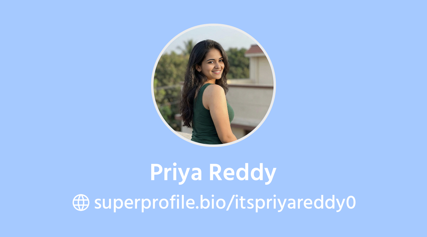 Priya Reddy | SuperProfile
