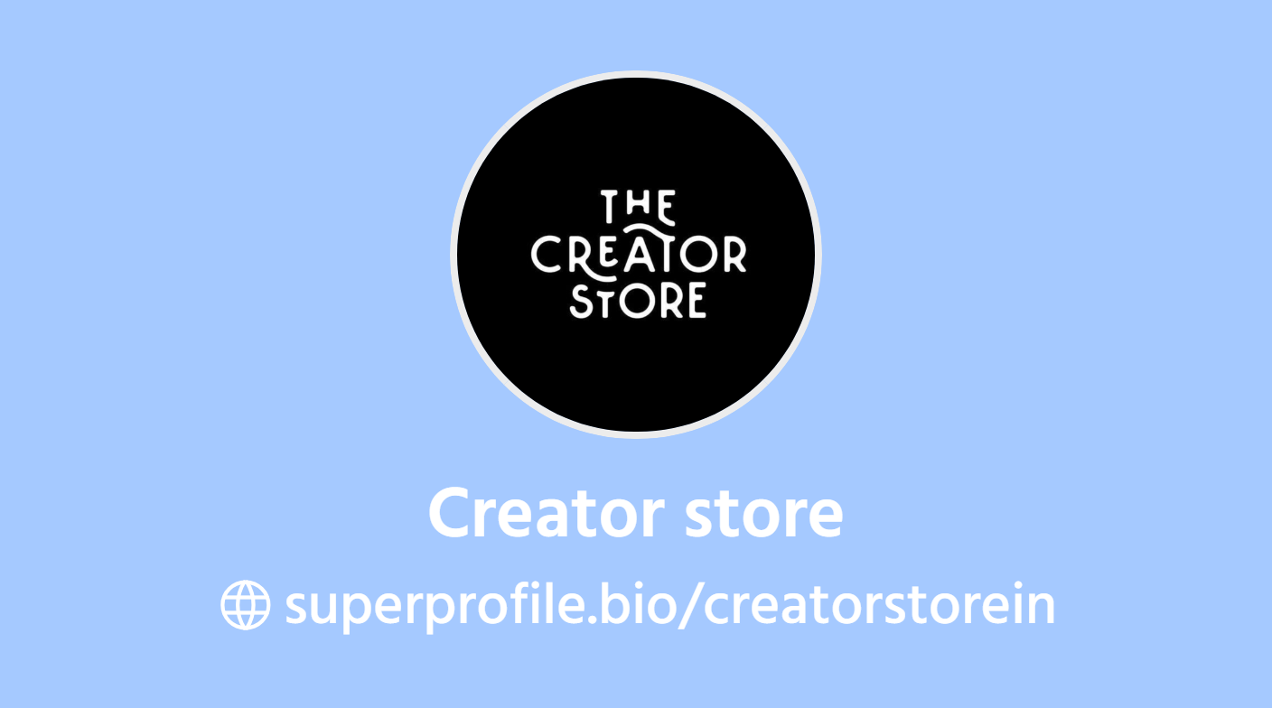 Creator store | SuperProfile