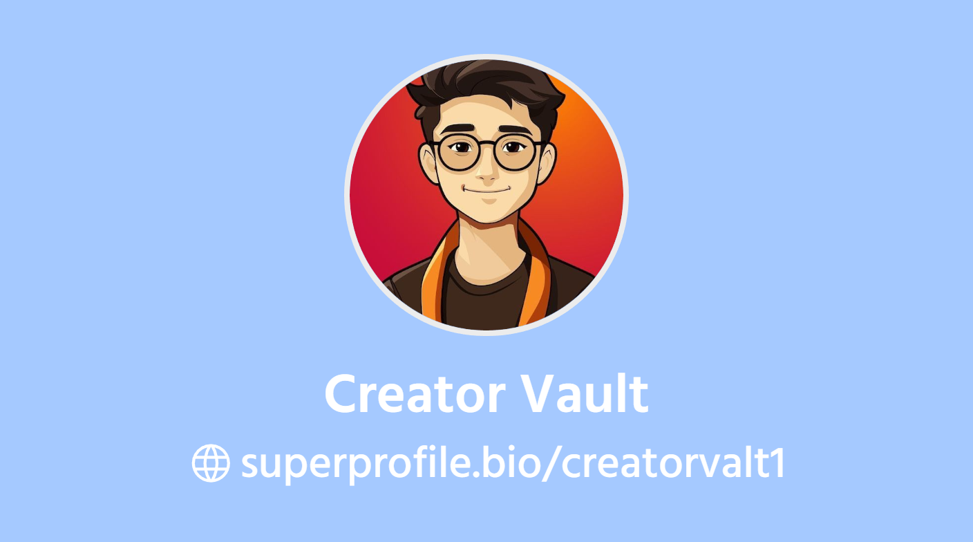 Creator Vault | SuperProfile