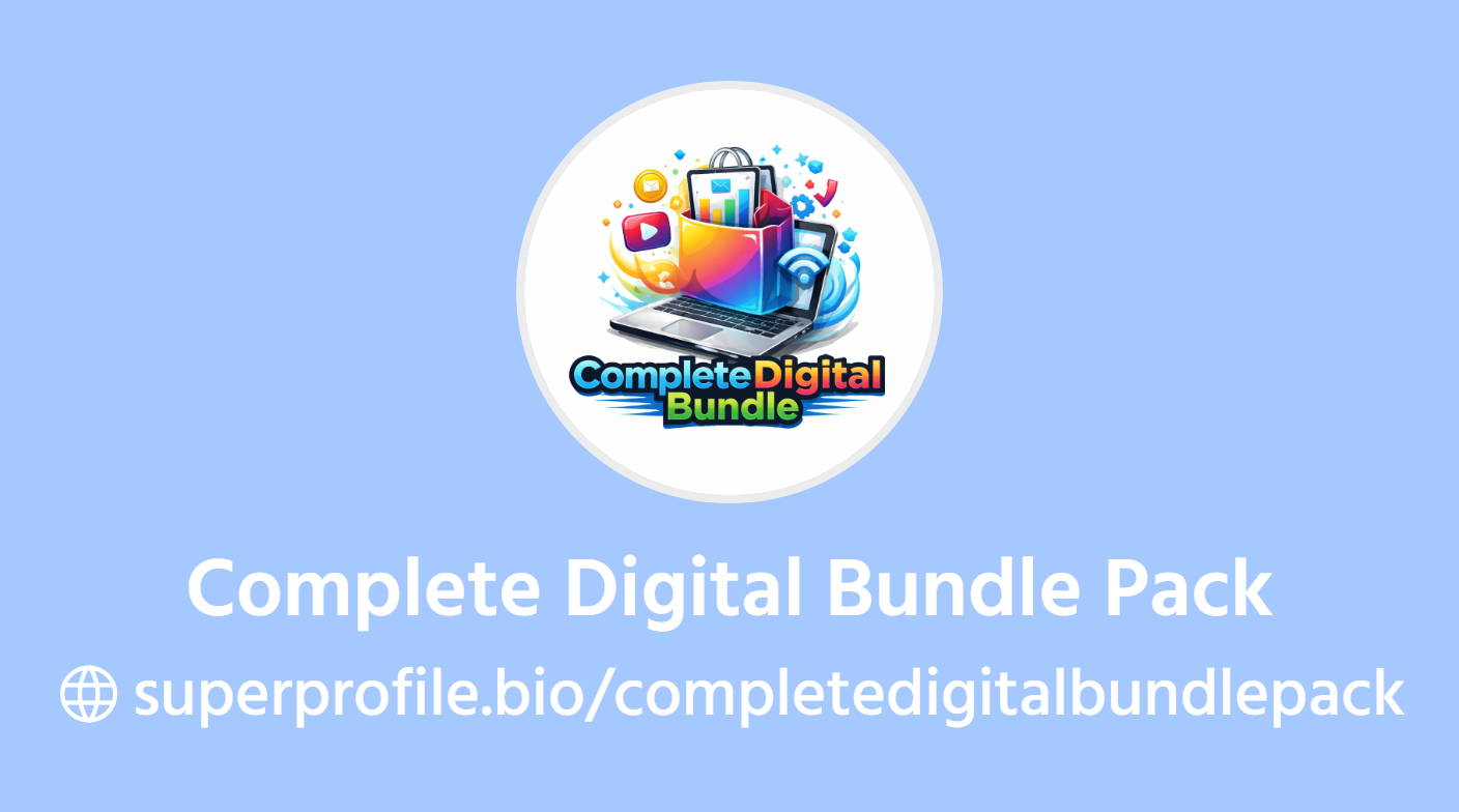Complete Digital Bundle Pack | SuperProfile