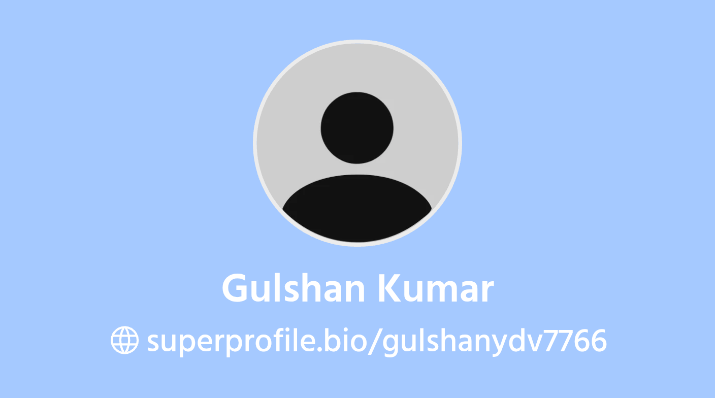 Gulshan Kumar | SuperProfile