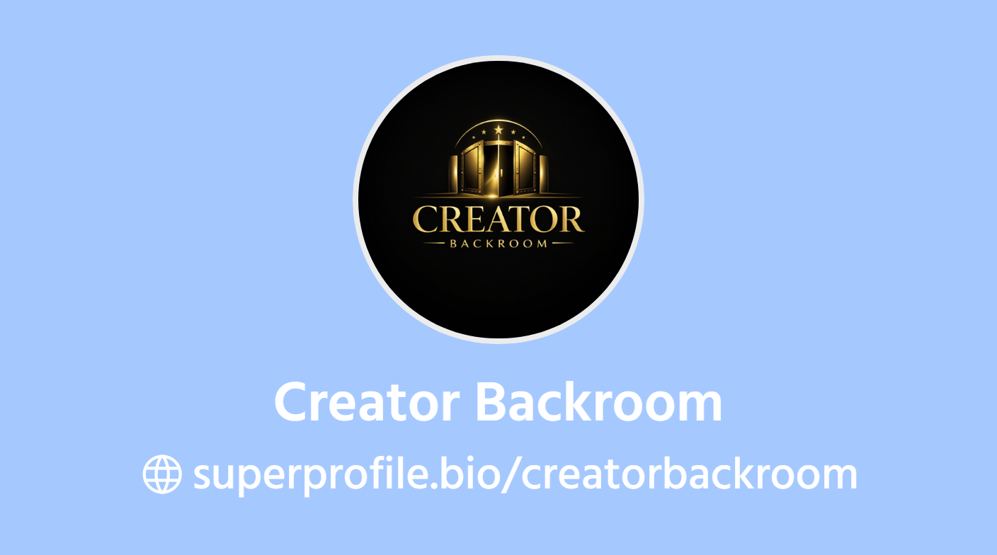 Creator Backroom | SuperProfile