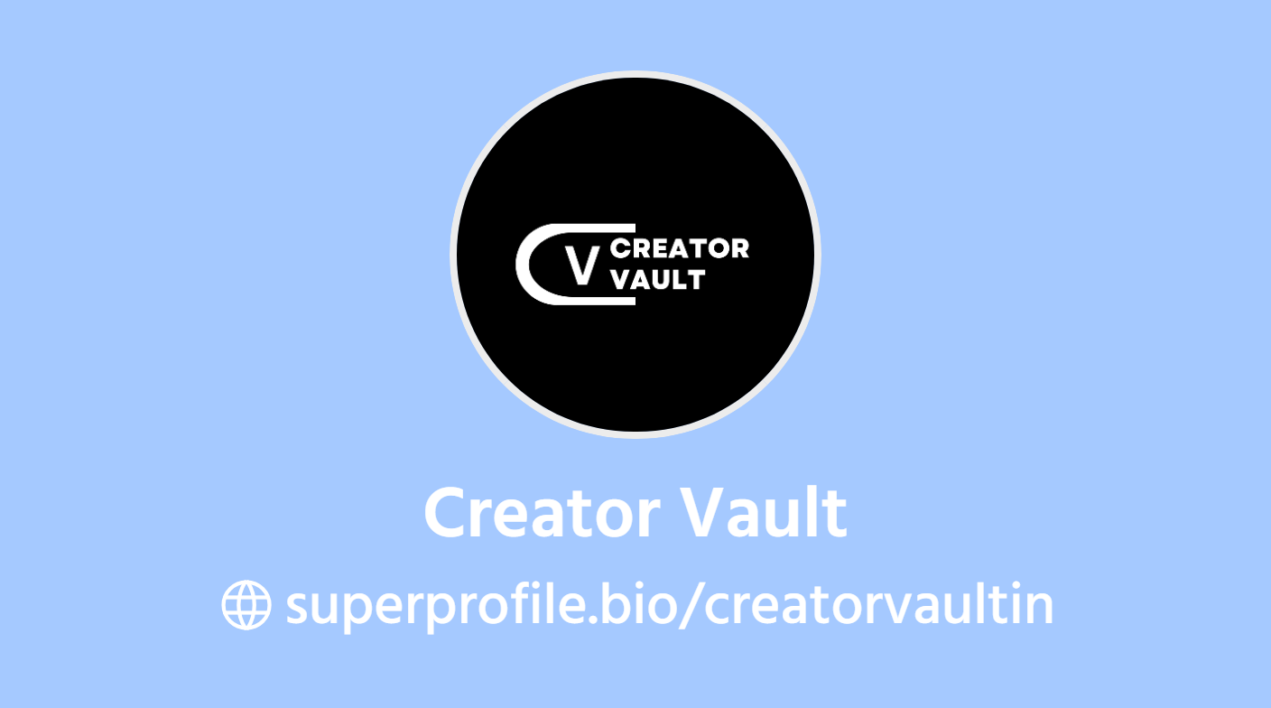 Creator Vault | SuperProfile