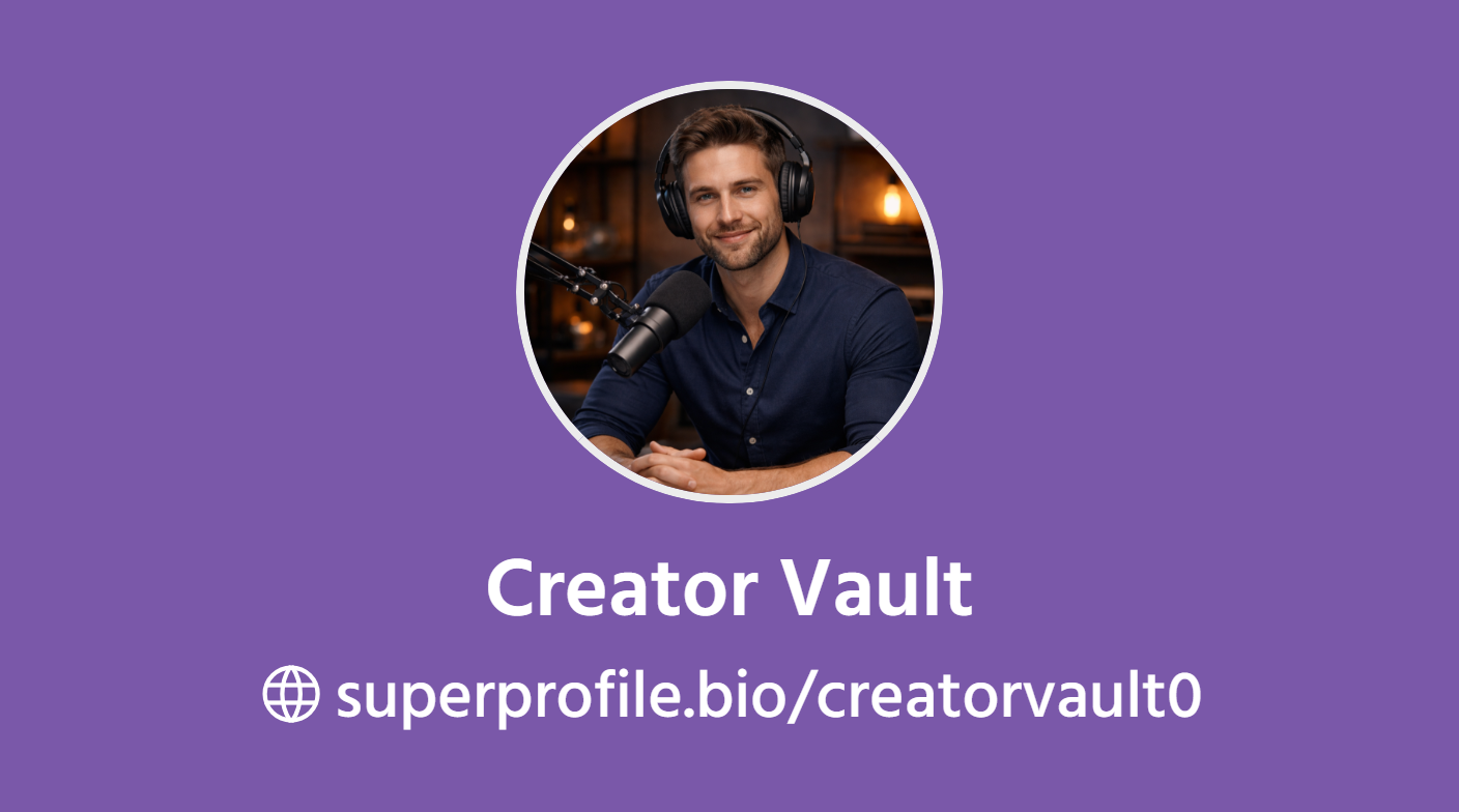 Creator Vault | SuperProfile