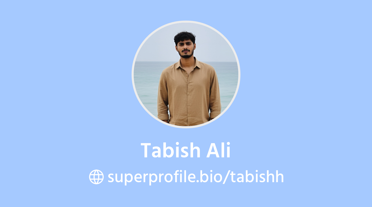 Tabish Rajput Tabish Ali | SuperProfile