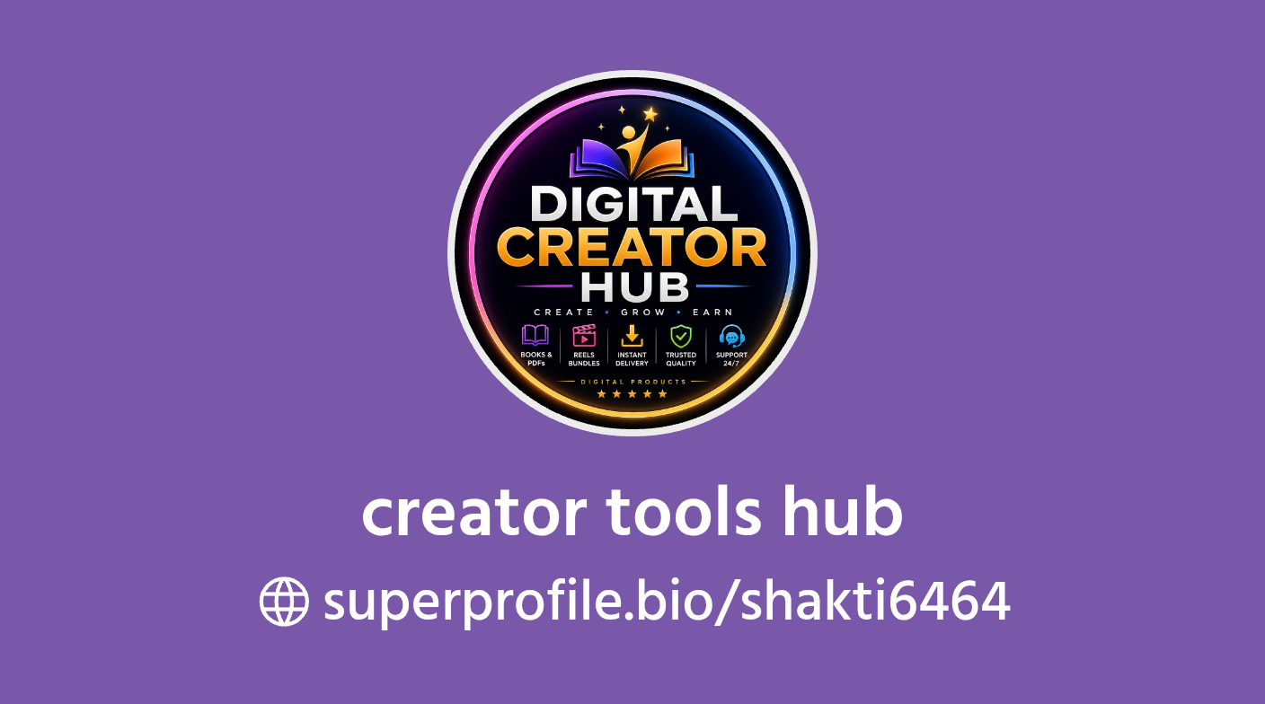 creator tools hub | SuperProfile