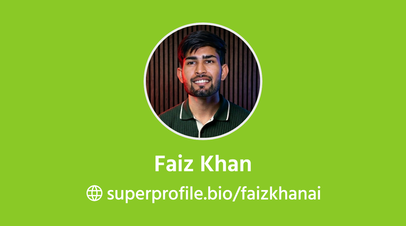 Faiz Khan | SuperProfile